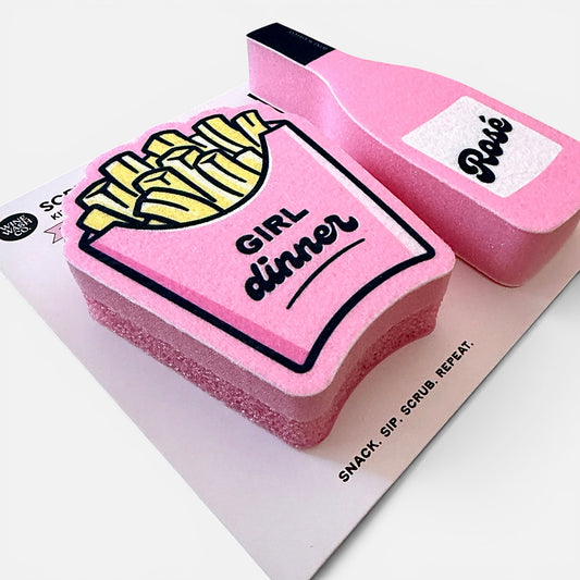 Girl Dinner Scrubbly™ Sponge Duo