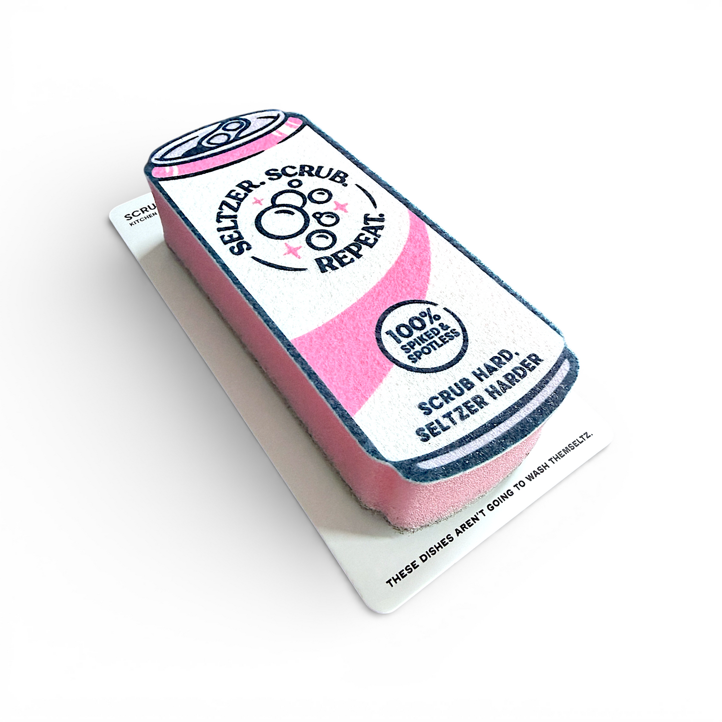 Seltzer Scrubbly - Pink