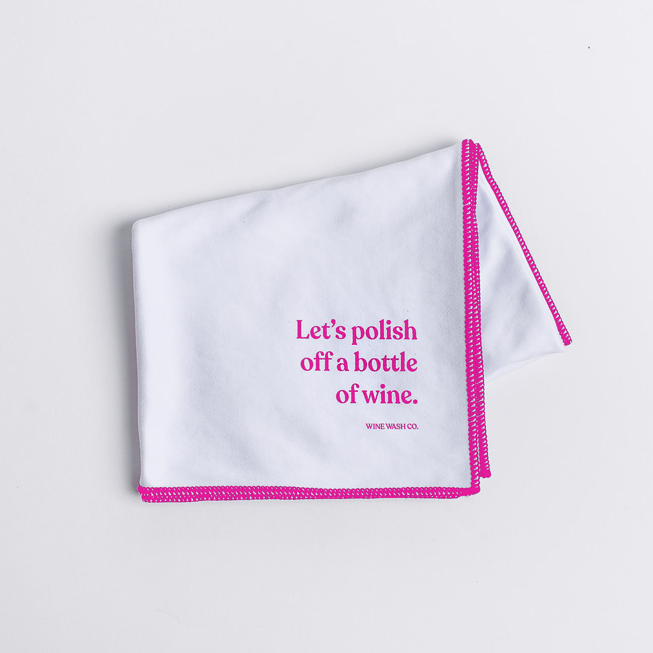 Microfiber Polishing Cloth for Wine Glasses & Stemware