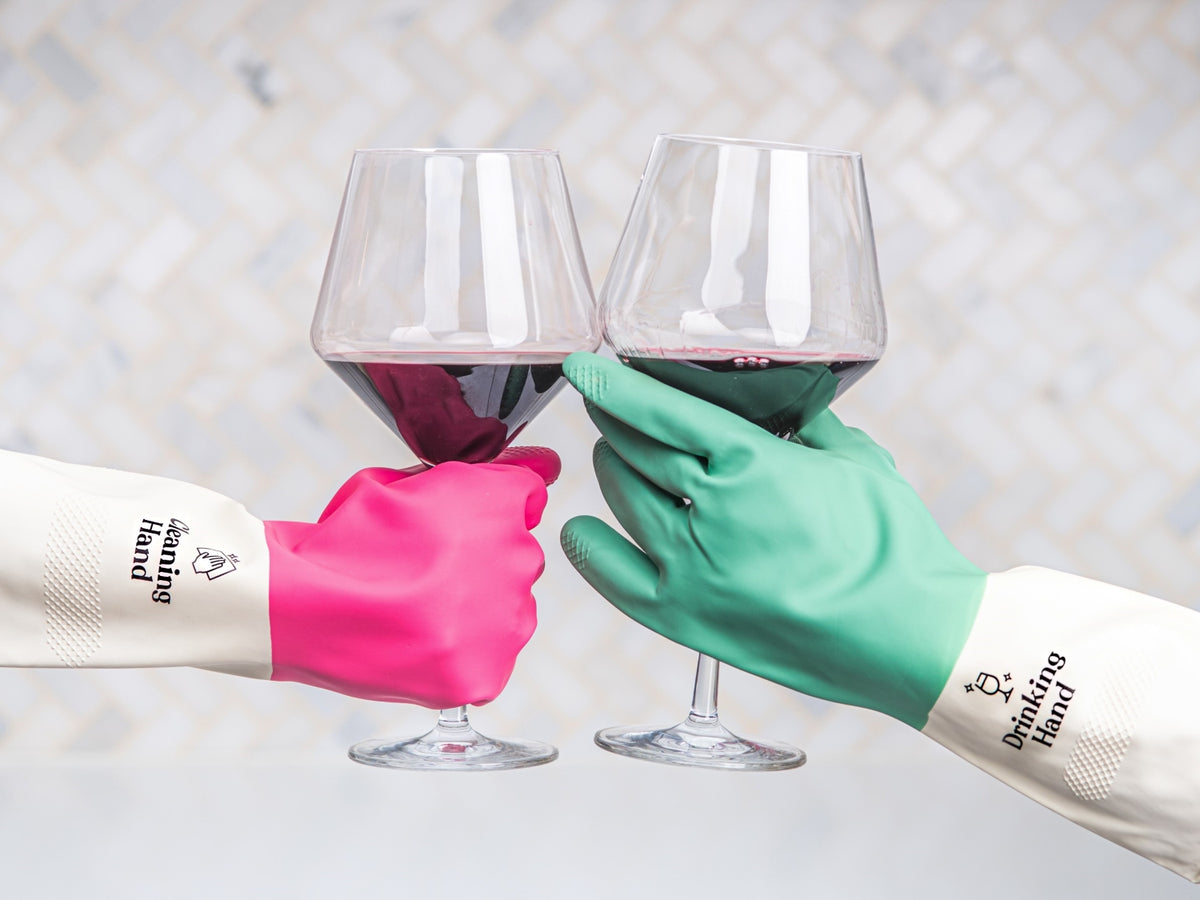 Glass cleaning gloves new arrivals