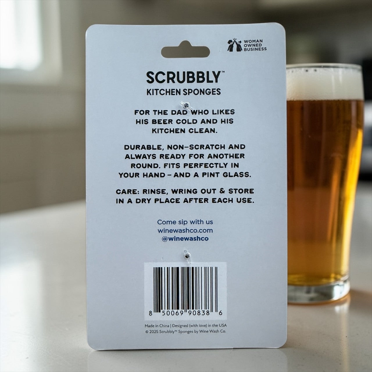 Beer Scrubbly - Coolest Dad