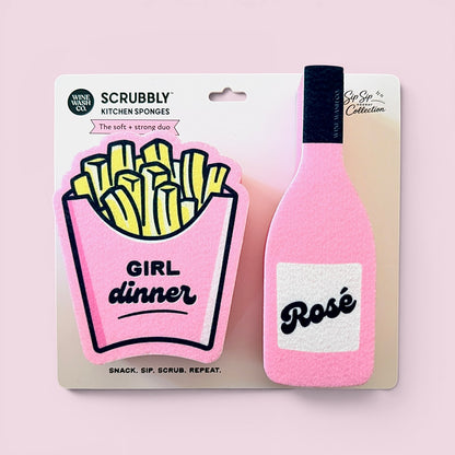 Girl Dinner Scrubbly™ Sponge Duo