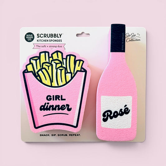 Girl Dinner Scrubbly™ Sponge Duo