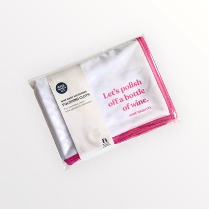 Microfiber Polishing Cloth - Pink