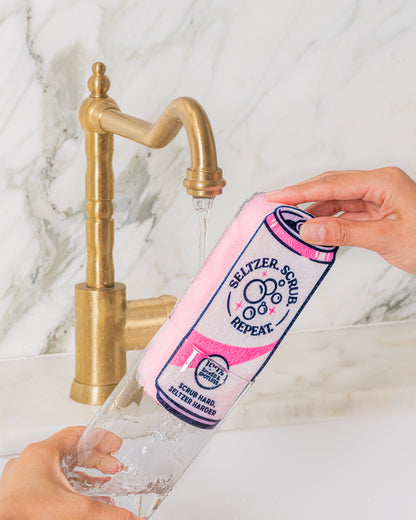 Seltzer Scrubbly - Pink