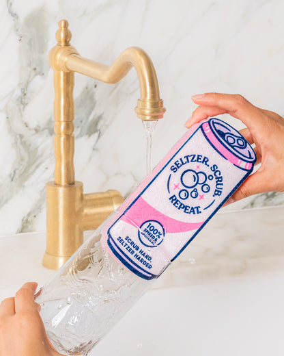 Seltzer Scrubbly - Pink