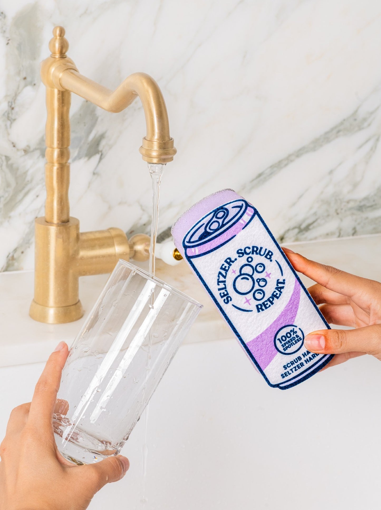 Seltzer Scrubbly - Purple