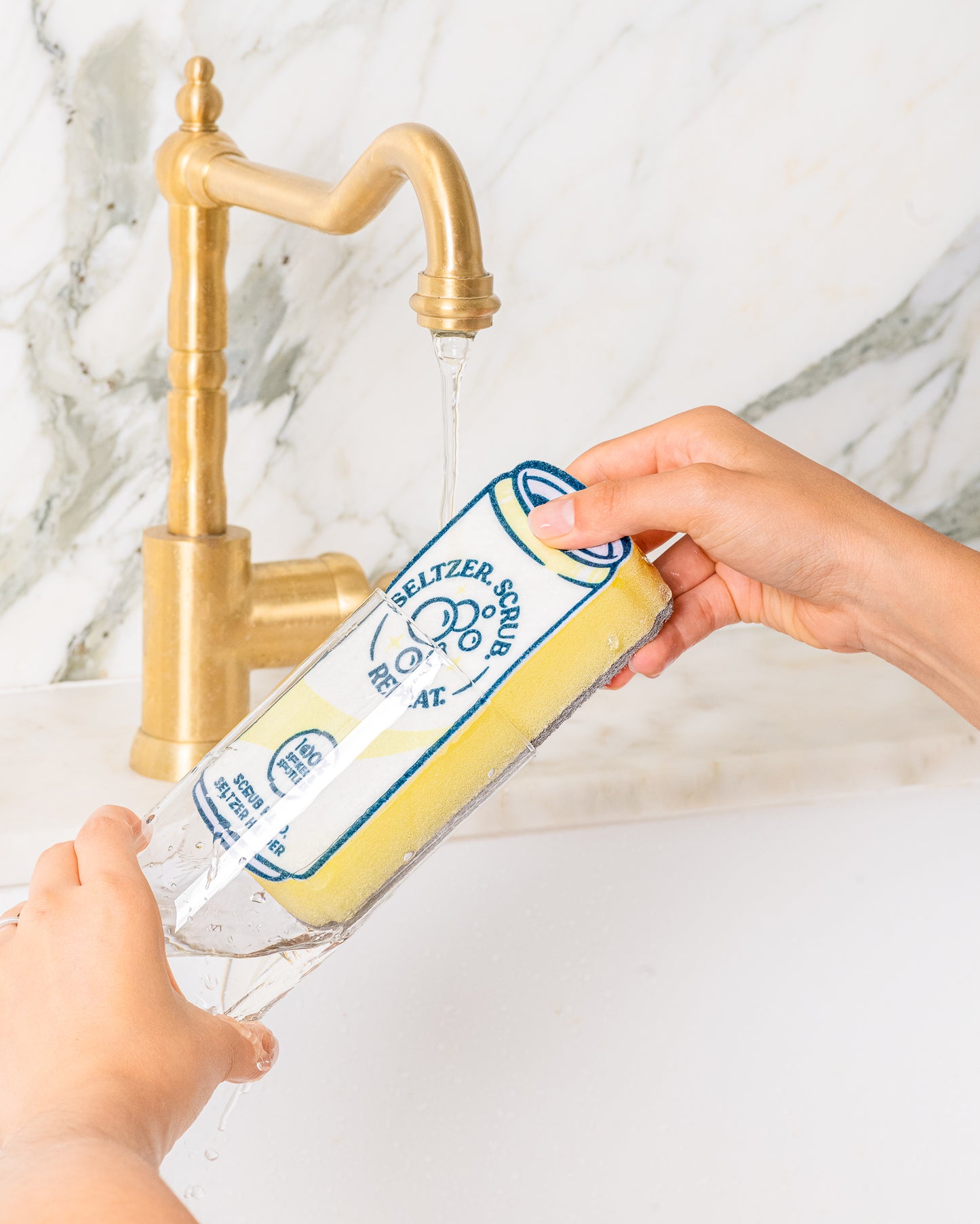 Seltzer Scrubbly - Yellow