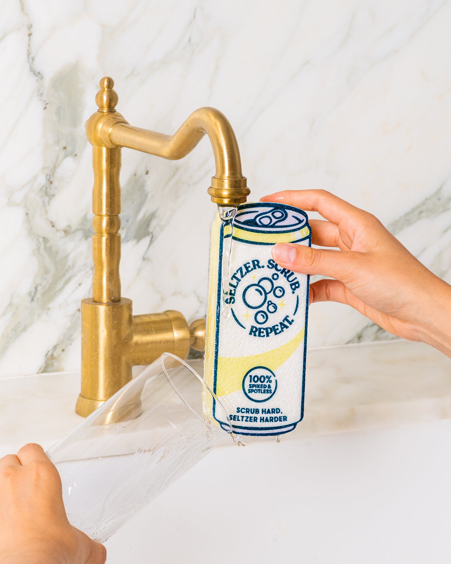 Seltzer Scrubbly - Yellow