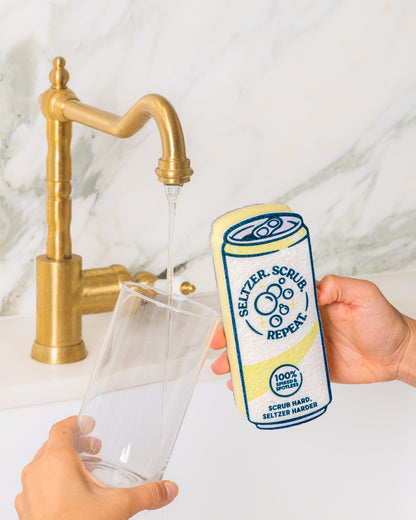 Seltzer Scrubbly - Yellow