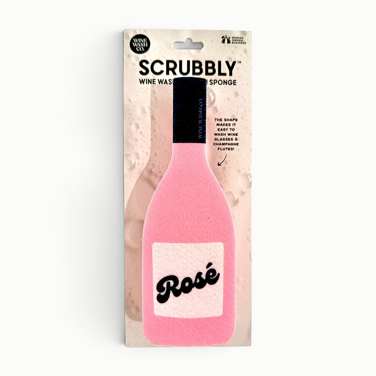Scrubbly™ Wine Sponge – Pink Rosé