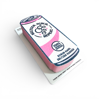 Seltzer Scrubbly - Pink