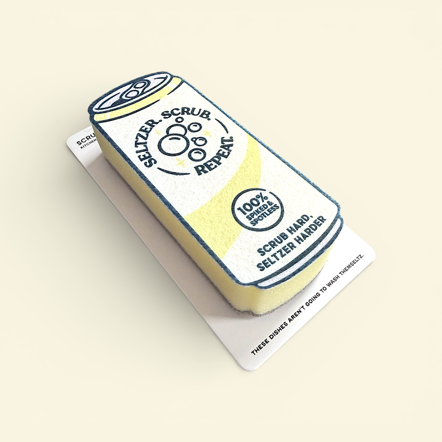 Seltzer Scrubbly - Yellow