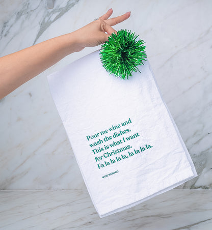 Tipsy Towel™ - Fa La La