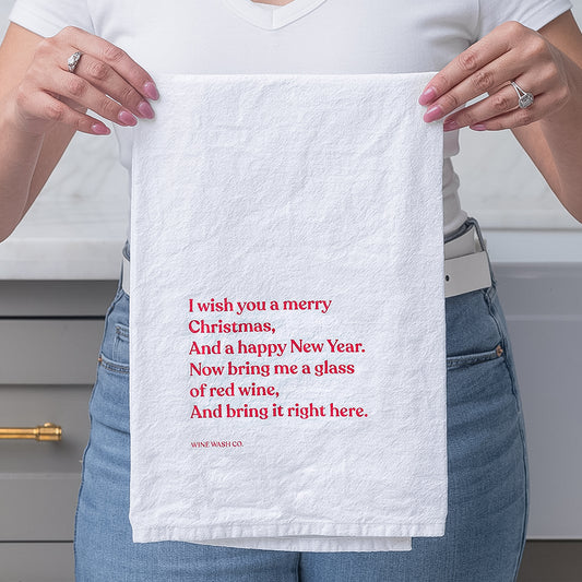 Tipsy Towel™ - Merry Xmas