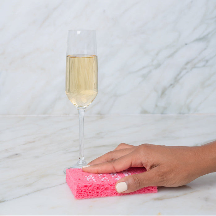 Biodegradable Pop-Up Sponge - Pink/Orange