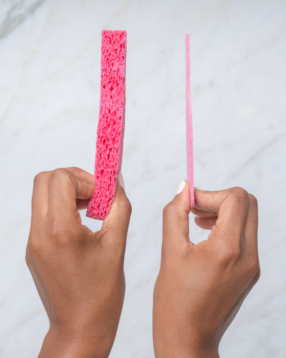 Biodegradable Pop-Up Sponge - Pink/Orange