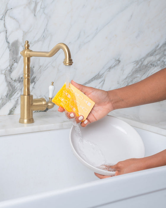 Biodegradable Pop-Up Sponge - Pink/Orange