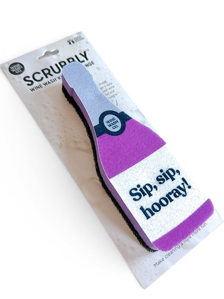 Scrubbly™ Sponge - Sip Sip Hooray