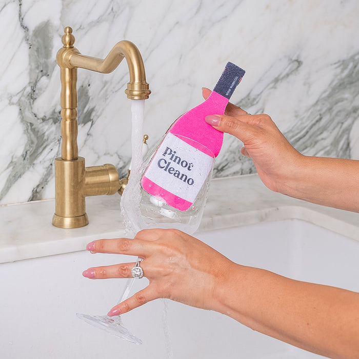 Scrubbly™ Sponge Trio - Drink Pink