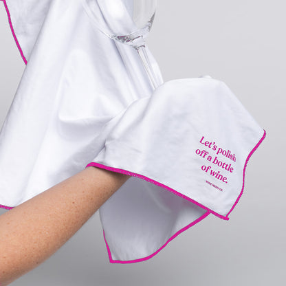 Microfiber Polishing Cloth - Pink