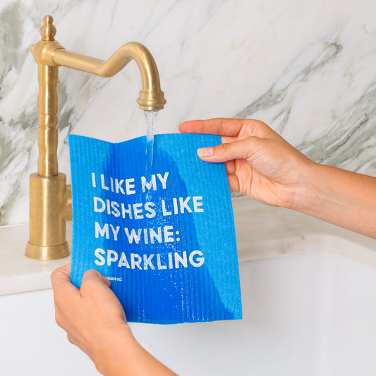 Biodegradable Dish Cloths – Sparkling Wine