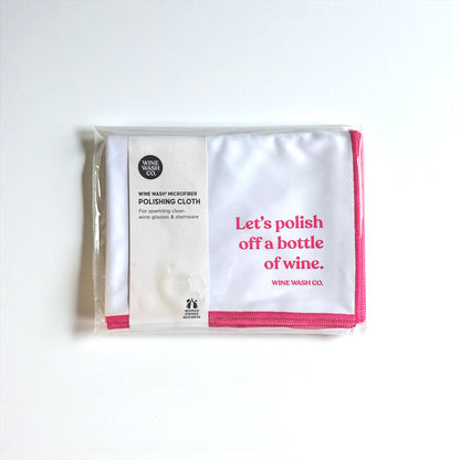 Microfiber Polishing Cloth - Pink