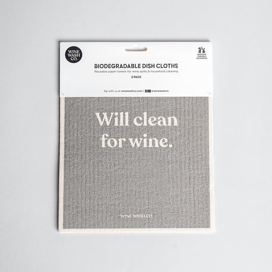 Biodegradable Dish Cloths – Grey Set
